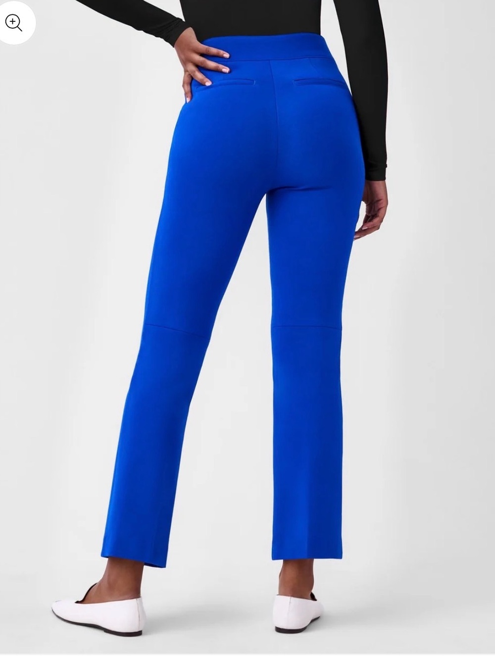SPANX perfect pant Women's Electric Blue Straight Leg Pants